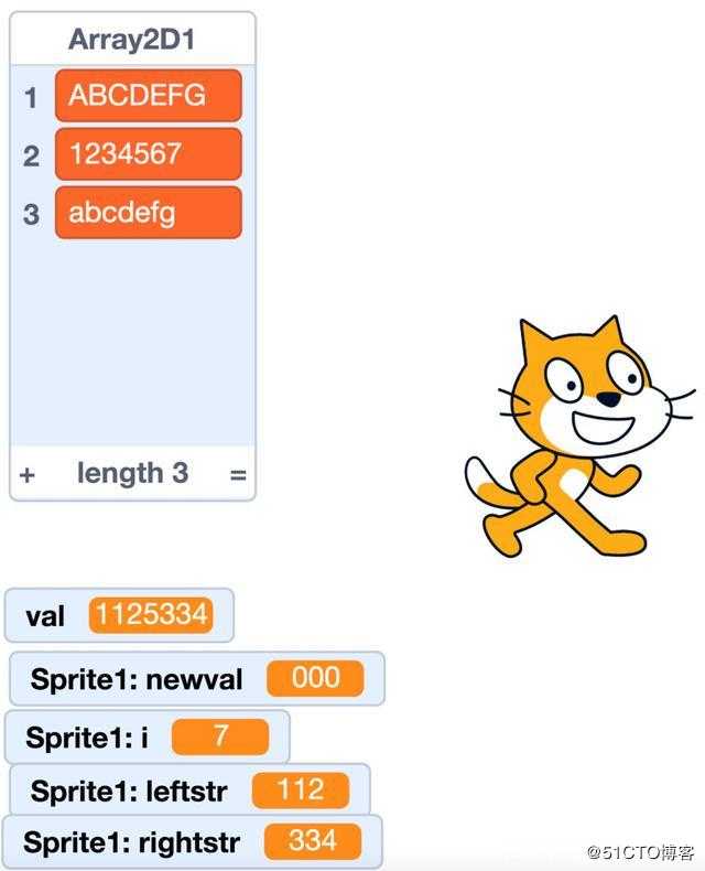 Scratch中间接实现多维数组支持（一）