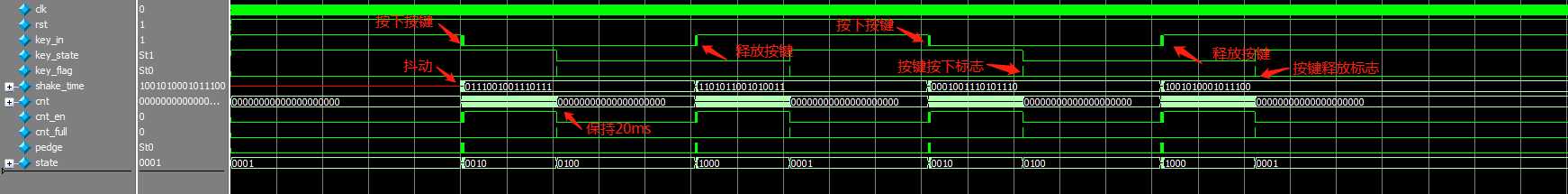 按键仿真