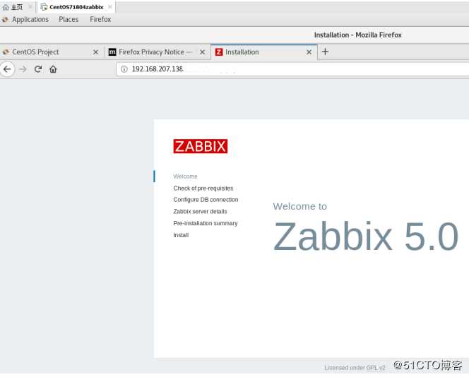 CentOS 7 源码安装Zabbix 5.0 LTS