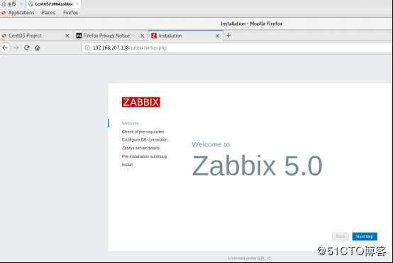 CentOS 7 二进制安装Zabbix 5.0 LTS