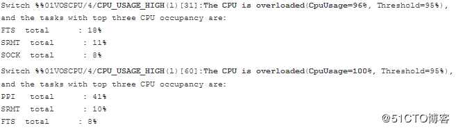 STP震荡引起CPU占用率高