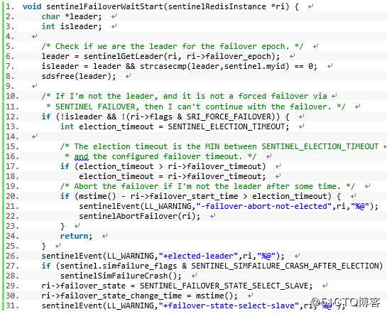 Redis Sentinel 源码分析 - Sentinel 选举机制和主备倒换