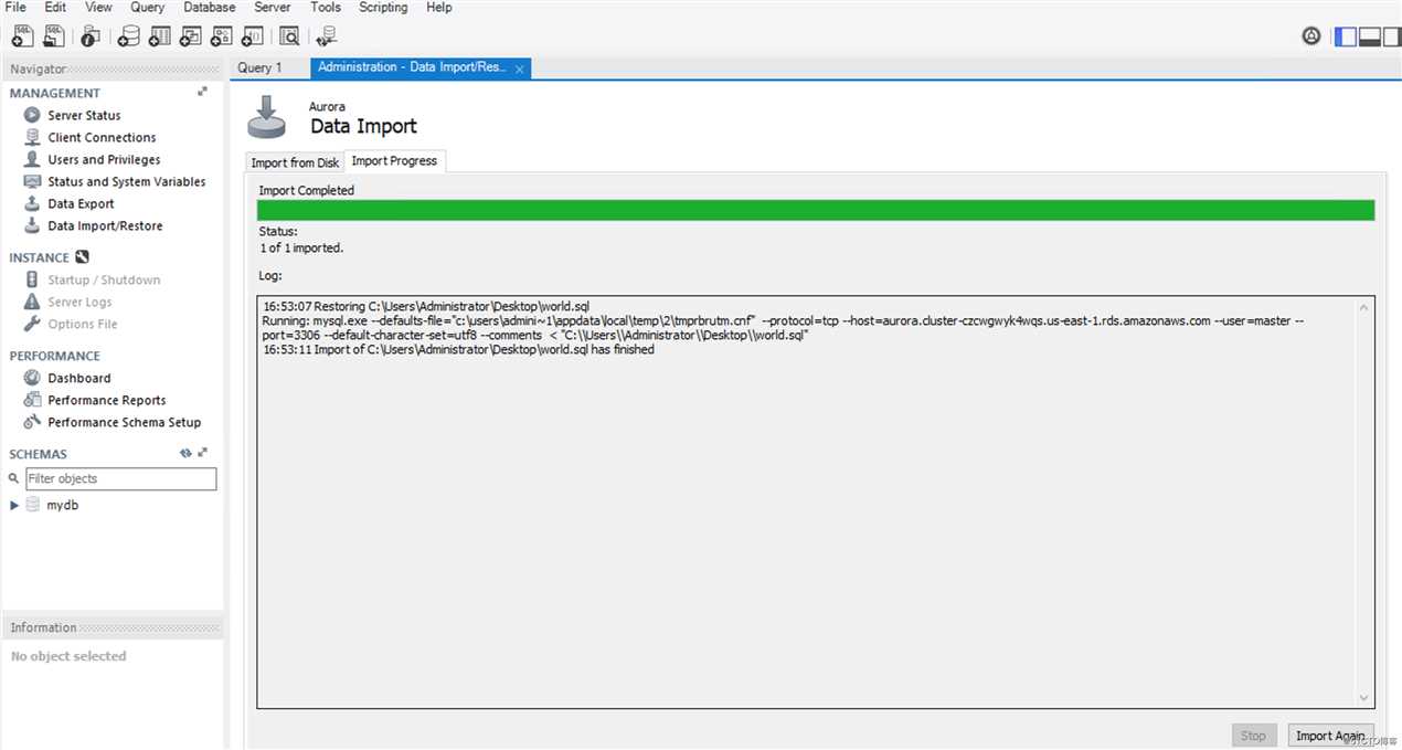 [AWS][数据库]Aurora 动手实验&对比RDS Mysql性能