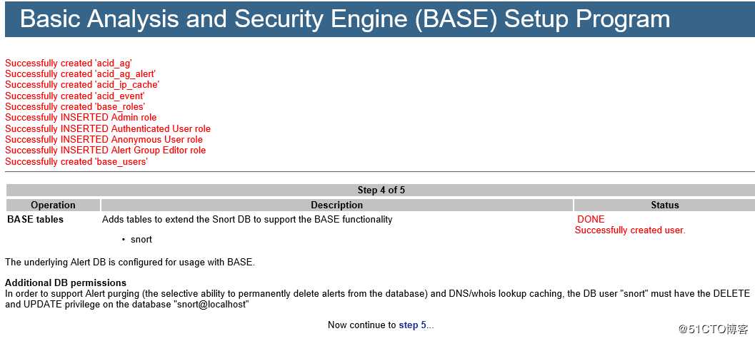 终结CentOS 7+Snort+BASE 1.4.5安装