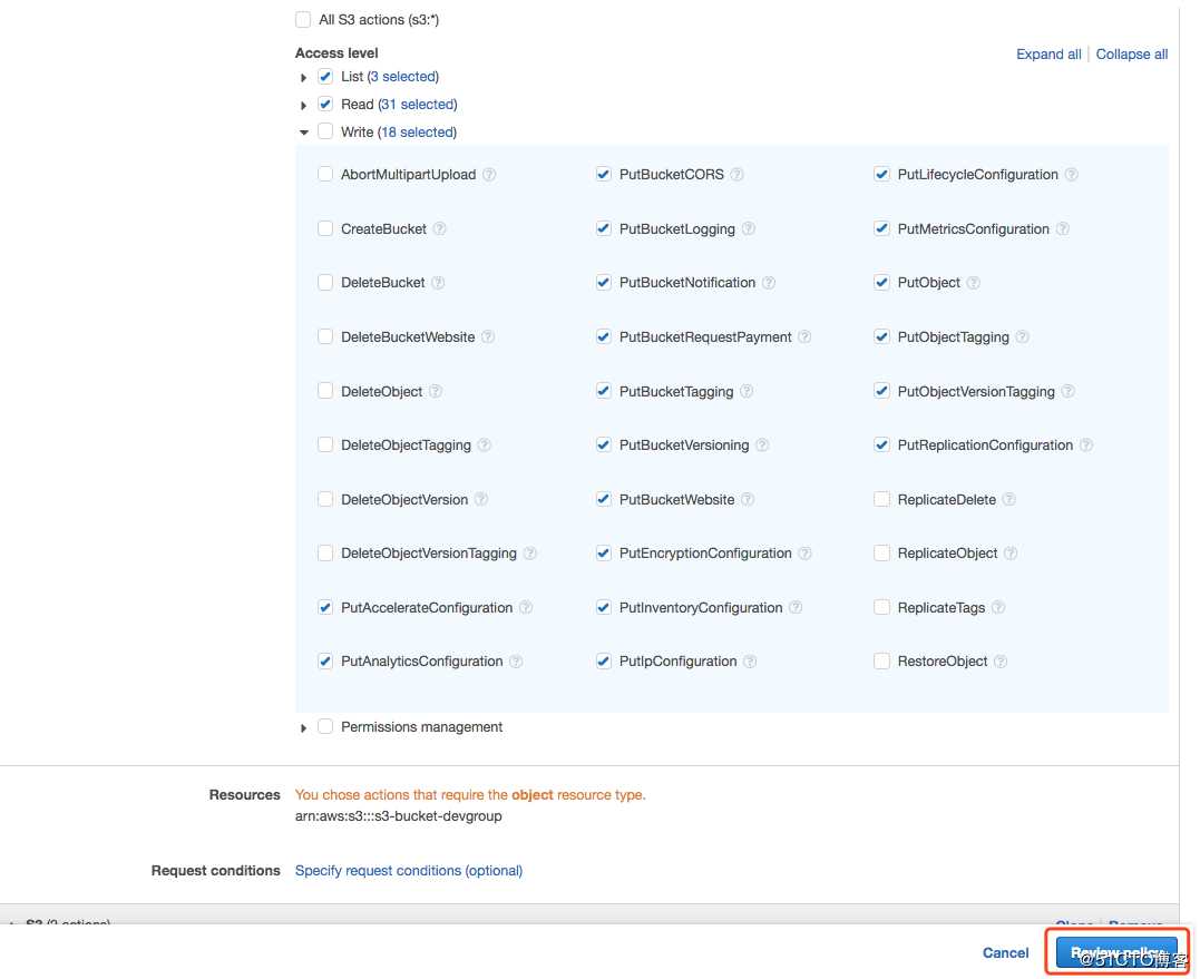 [AWS][存储] 制作自己的企业网盘S3 Policy+S3 Browser