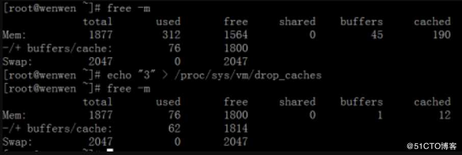 Linux内存机制以及手动释放swap和buffer和cache