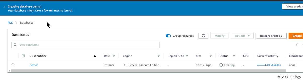 AWS 迁移MSSQL 数据库到 Aurora