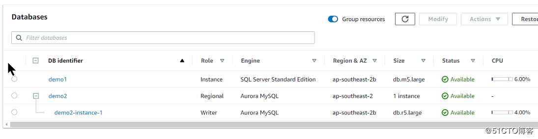 AWS 迁移MSSQL 数据库到 Aurora