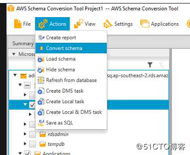 AWS 迁移MSSQL 数据库到 Aurora