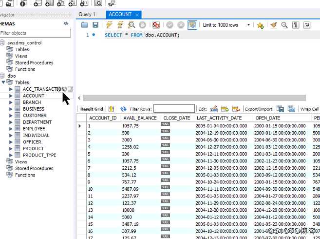 AWS 迁移MSSQL 数据库到 Aurora