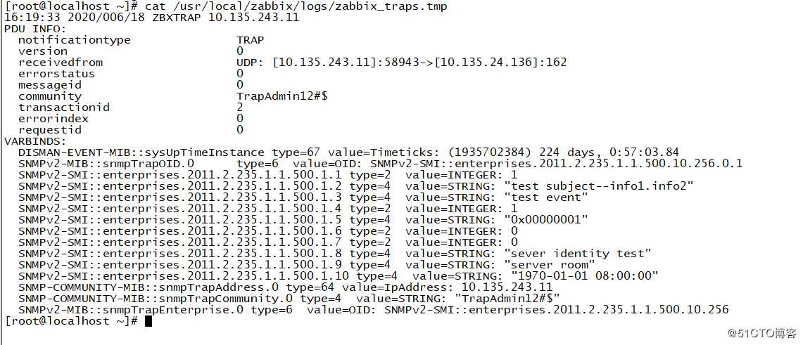 SNMP Trap接收不到zabbix_trap_receiver.pl问题记录