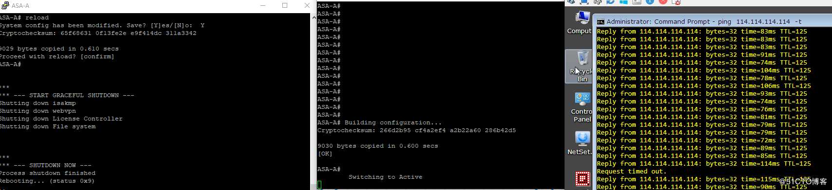 CISCO ASA防护墙详细AS/双出口配置切换---By 年糕泰迪