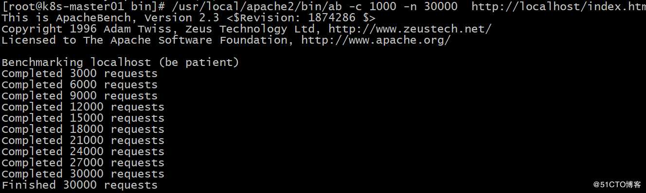 apache服务器多网站部署及压力测试