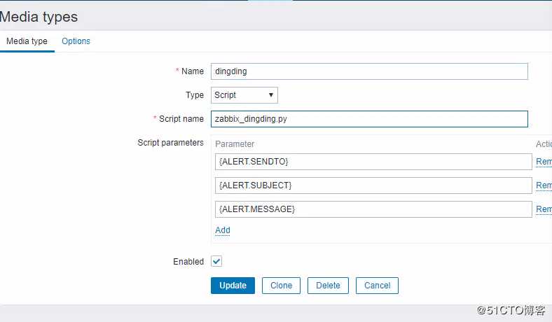 zabbix3.0实现钉钉告警