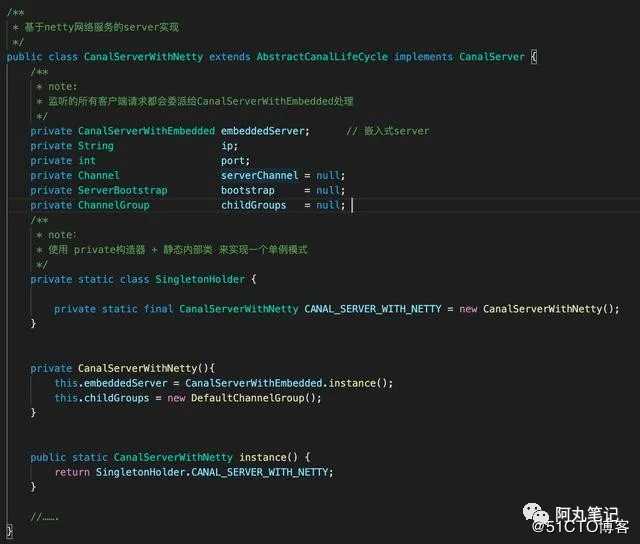 「从零单排canal 05」 server模块源码解析