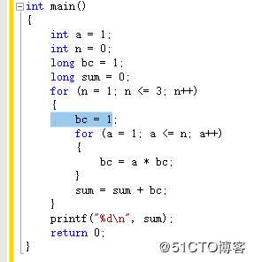 关于循环的内嵌问题