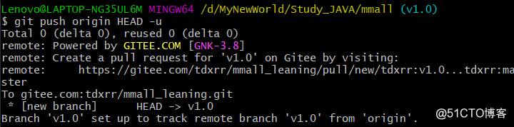 在IDEA中如何初始化Git，把项目推送到Git上