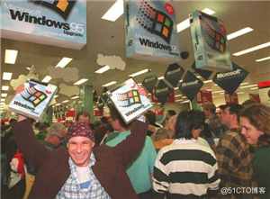 微软Windows 95操作系统25岁了