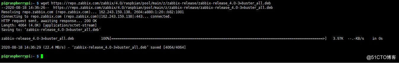 树莓派部署zabbix搭建zabbix平台
