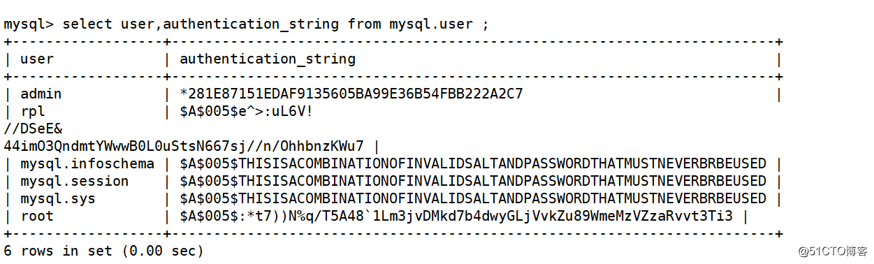 一个MySQL 8 MGR的用户密码问题