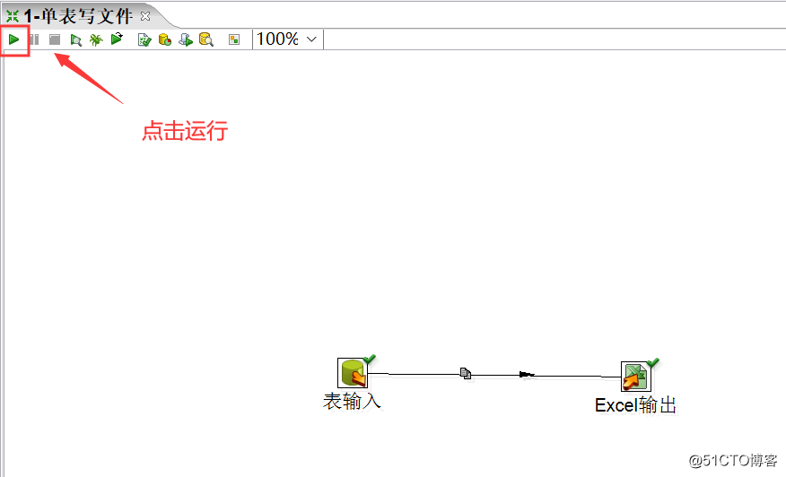 KETTLE单表同步，写入EXCEL和TXT