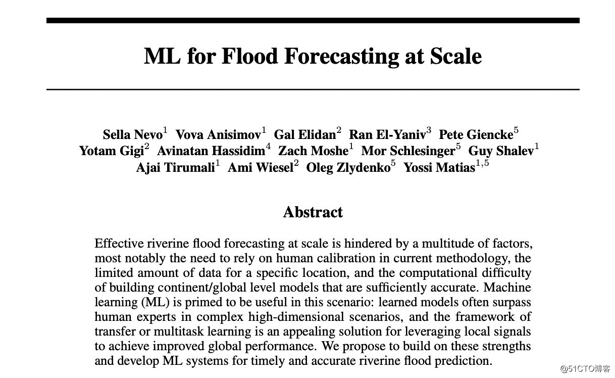 22 省遭受重大洪灾，机器学习未来能预报么？