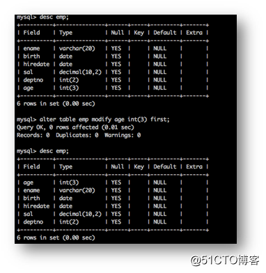 MySQL管理-DDL语句（11）