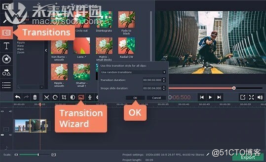 Movavi Video Editor For Mac制作图片视频教程