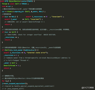 深入理解多线程（四）—— Moniter的实现原理