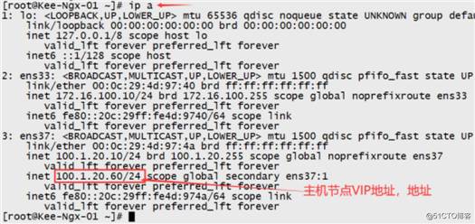 Centos7+nginx+keepalived高可用及双主模式