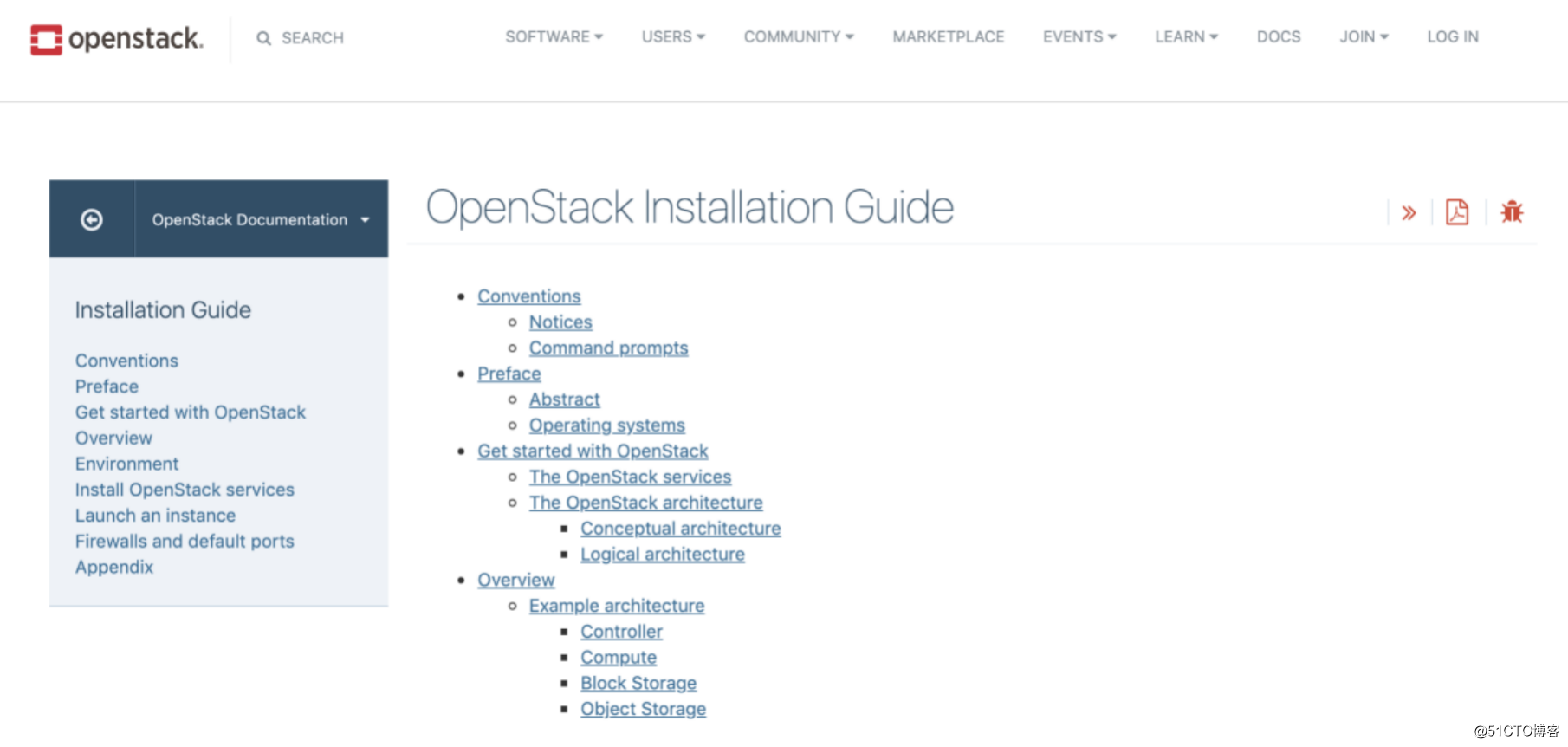 openstack环境准备系列-第一章openstack介绍与官网解释