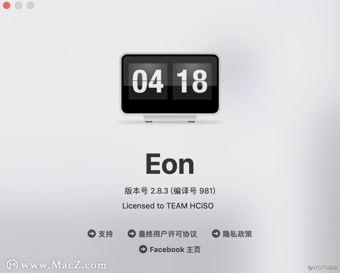Eon Timer for Mac(好用的时间跟踪器)