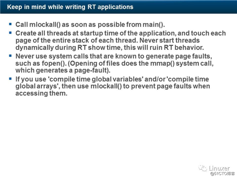 Linux硬实时和Preempt-RT补丁(中断、软中断、调度、内存与调试)