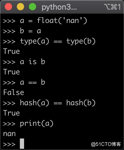 一日一技：在 Python 中，is 并不一定包含==