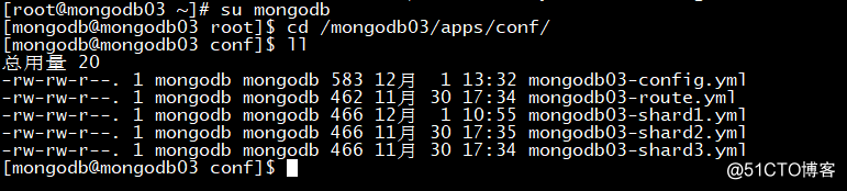 Mongodb4.4.1分片集群搭建