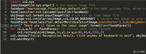 10行代码自己写个人脸识别程序