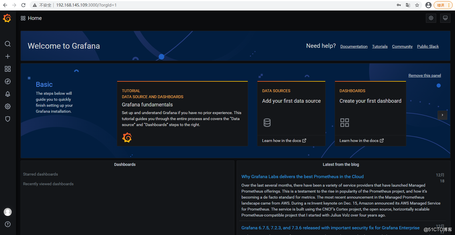 zabbix 5.2.2 结合 grafana7..3.6做大屏显示