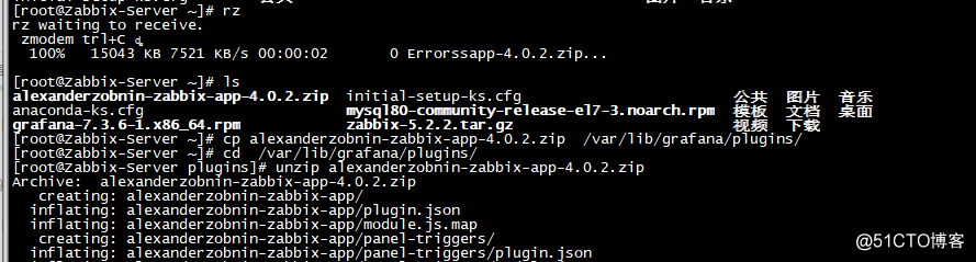 zabbix 5.2.2 结合 grafana7..3.6做大屏显示