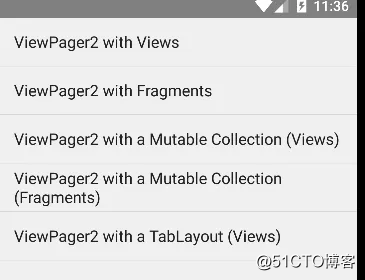ViewPager2 demo? Google官方就有呀！